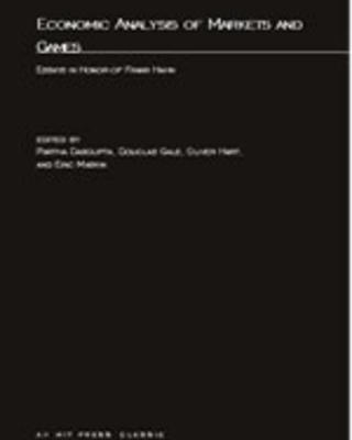 Economic Analysis of Markets and Games